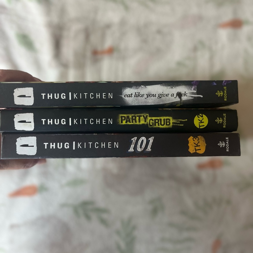 All 3 Thug Kitchen Cookbooks